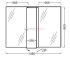 Зеркало Jacob Delafon Soprano 140 EB1338-NF, с полками Зеркало Jacob Delafon Soprano 140 EB1338-NF, с полками