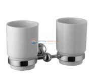 Стакан с держателем Lemark Standard LM2142C, двойной