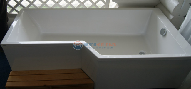 Ванна акриловая Jacob Delafon Bain Douche NEO E6D000-00 160 х 90 х 70, левая/правая Ванна акриловая Jacob Delafon Bain Douche NEO E6D000-00 160 х 90 х 70, левая/правая