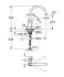 Смеситель Grohe BauCurve 31536001 для кухонной мойки, высокий излив Смеситель Grohe BauCurve 31536001 для кухонной мойки, высокий излив