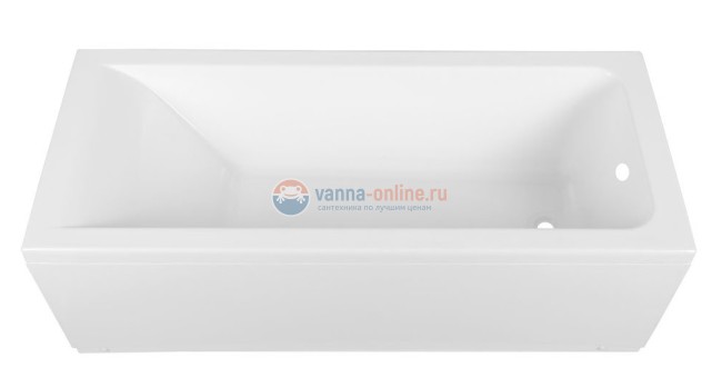 Ванна акриловая Aquanet Bright 216660 175x75 см со сварным каркасом Ванна акриловая Aquanet Bright 216660 175x75 см со сварным каркасом