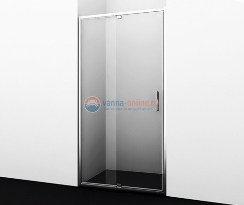 Душевая дверь WasserKRAFT Berkel 48P12, универсальная, 100 x 200 см