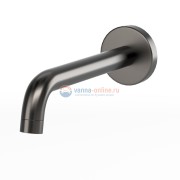 Излив Paini Cox 190 мм. встраиваемый, черный матовый PVD