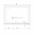 Душевая дверь RGW SV-03 06320312-11 120 х 200 см распашная, стекло прозрачное, хром