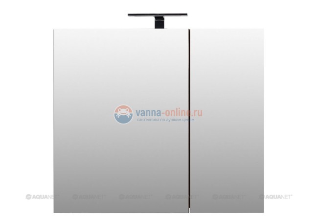 Зеркальный шкаф Aquanet Нью-Йорк 100 00203955, цвет орех