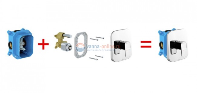 Смеситель для душа Ravak 10° TD 066.00 Смеситель для душа Ravak 10° TD 066.00