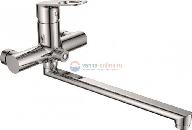 Смеситель Rush Edge ED7735-51 для ванны и душа, хром Смеситель Rush Edge ED7735-51 для ванны и душа, хром