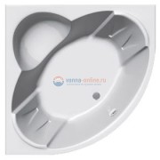 Ванна акриловая Vayer Kaliope, 150 х 150 см