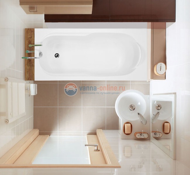 Акриловая ванна Vagnerplast Nymfa 160 x 70 см Акриловая ванна Vagnerplast Nymfa 160 x 70 см