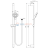 Душевой гарнитур Ideal Standard IDEALRAIN EVO B2238AA