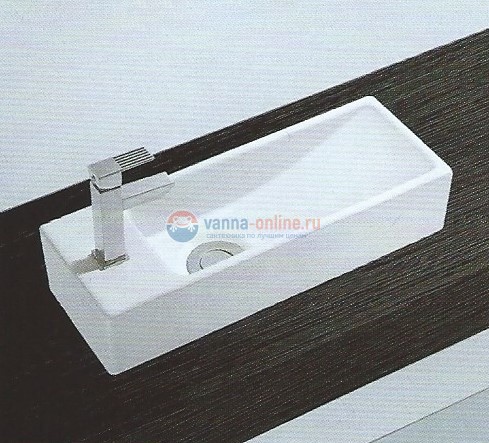 Раковина CeramaLux Серия N N 9048F подвесная, белый