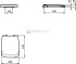 Сиденье и крышка с функцией плавного закрытия Ideal Standard VENTUNO T663801