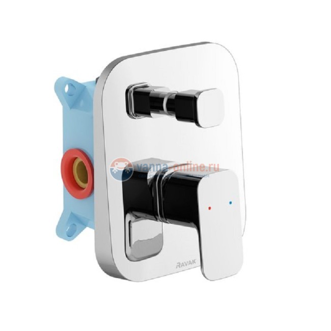 Смеситель для ванны и душа Ravak 10° Free -TD F 065.00 для R-box, хром Смеситель для ванны и душа Ravak 10° Free -TD F 065.00 для R-box, хром