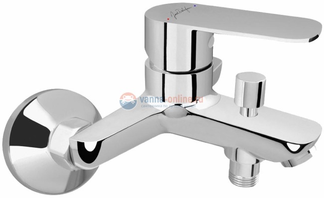 Смеситель Jacob Delafon Oscar E29844-CP для ванны и душа Смеситель Jacob Delafon Oscar E29844-CP для ванны и душа