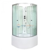 Душевая кабина Deto L 980 N 80 x 80 см, без крыши, с гидромассажем