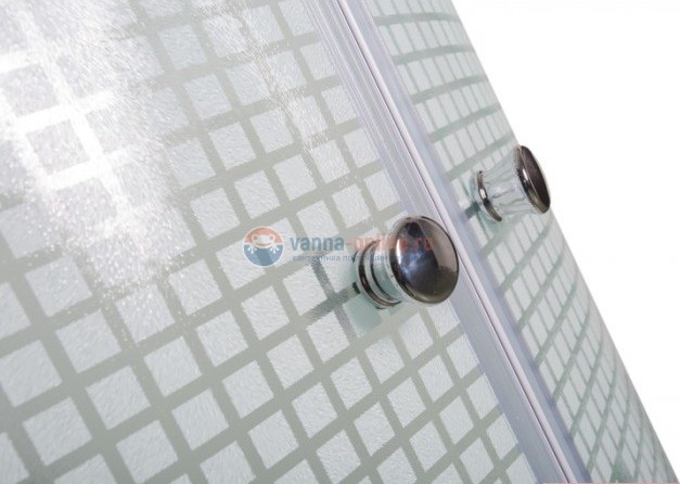 Душевая кабина Deto L 980 N 80 x 80 см, без крыши, с гидромассажем