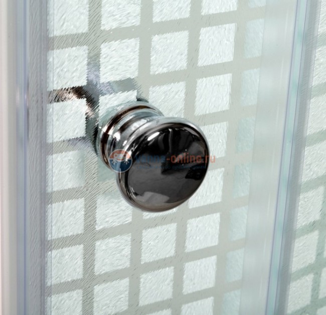 Душевая кабина Deto L 980 N 80 x 80 см, без крыши, с гидромассажем