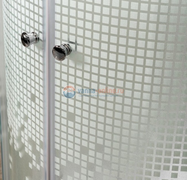 Душевая кабина Deto L 980 N 80 x 80 см, без крыши, с гидромассажем