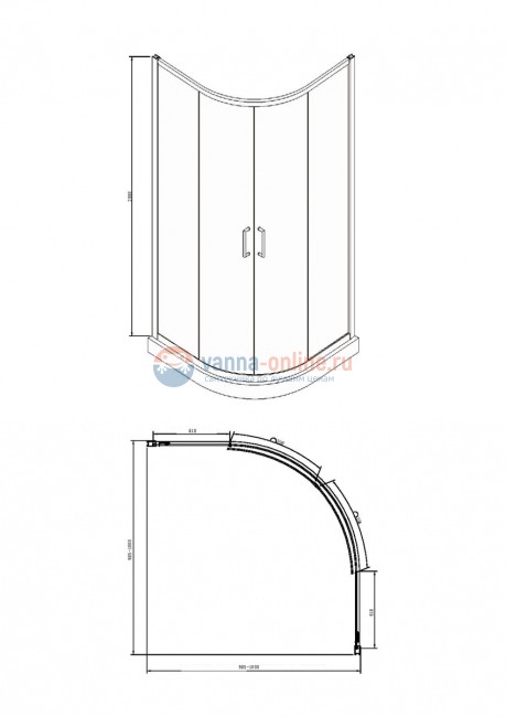 Душевой уголок Bravat Drop BS100.1200A, 100 x 100 x 200 см, двери раздвижные, стекло прозрачное, хром Душевой уголок Bravat Drop BS100.1200A, 100 x 100 x 200 см, двери раздвижные, стекло прозрачное, хром
