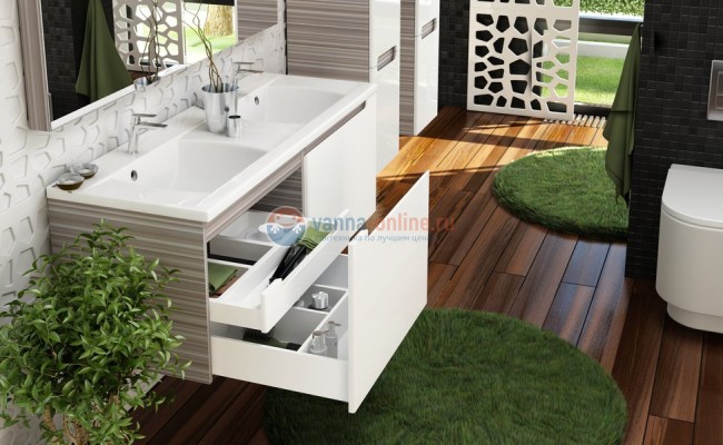 Тумба под раковину Ravak SD Classic 1300 X000000422 белый