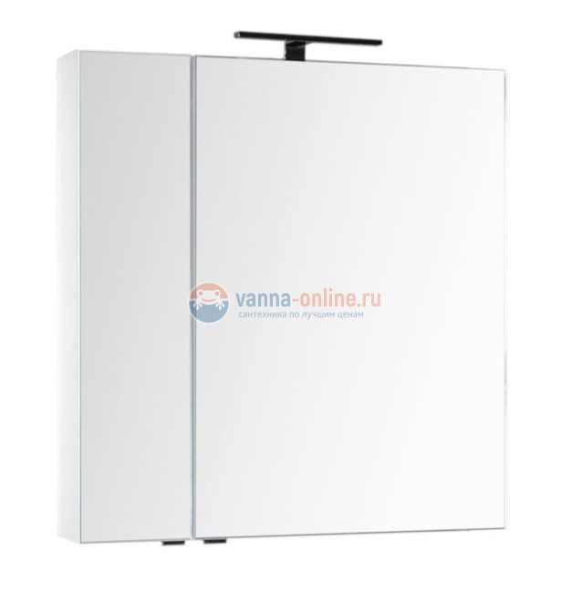 Зеркало-шкаф Aquanet Эвора 80 00184936, цвет белый