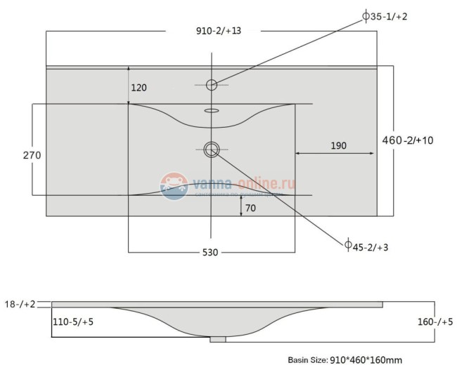 Тумба с раковиной Sanvit Кубэ-2 100 kkube2100