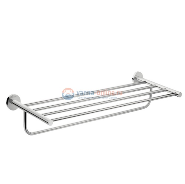 Полка для полотенец с держателем Hansgrohe Logis Universal 41720000 Полка для полотенец с держателем Hansgrohe Logis Universal 41720000