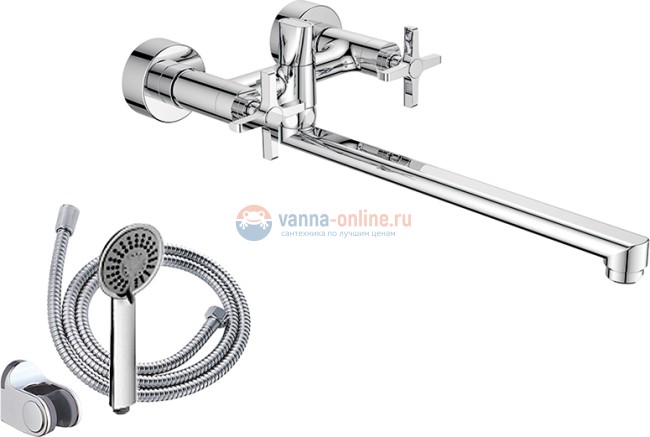 Смеситель Orange Kristi M33-211cr для ванны и душа Смеситель Orange Kristi M33-211cr для ванны и душа