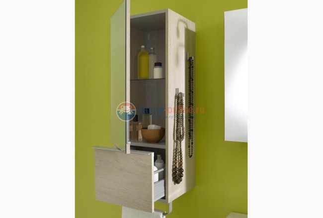 Пенал Jacob Delafon ODEON UP правая, 35 см, EB893D-N14, серый антрацит Пенал Jacob Delafon ODEON UP правая, 35 см, EB893D-N14, серый антрацит