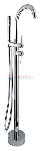 Смеситель напольный Timo Saona 2300/00Y-CR chrome для ванны и душа, хром