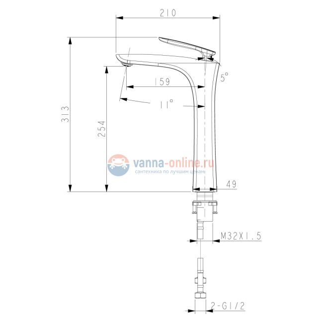 Смеситель Lemark Bellario LM6809C для раковины Смеситель Lemark Bellario LM6809C для раковины