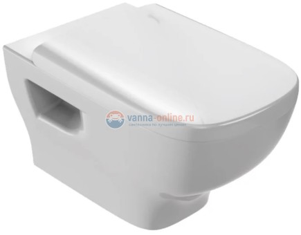 Подвесной унитаз Jacob Delafon Struktura EDF102-00, безободковый