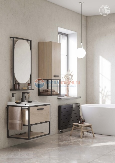 Шкаф Акватон Лофт Фабрик 1A242803LTDU0, дуб эндгрейн