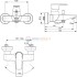 Настенный смеситель для ванны/душа Ideal Standard CONNECT AIR A7033A2 Настенный смеситель для ванны/душа Ideal Standard CONNECT AIR A7033A2