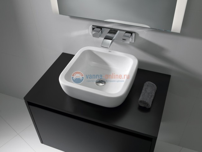 Раковина Roca Khroma 327654000 Накладная, 40 x 40 см