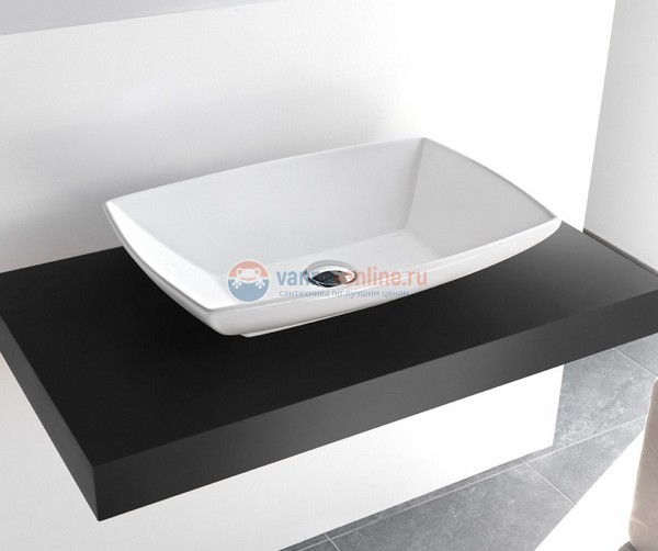 Раковина ArtCeram Jazz JZL002 01;00, белая Раковина ArtCeram Jazz JZL002 01;00, белая