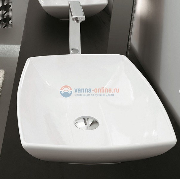 Раковина ArtCeram Jazz JZL002 01;00, белая Раковина ArtCeram Jazz JZL002 01;00, белая