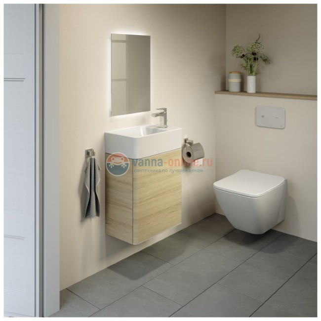 Прямоугольное зеркало со светодиодной подсветкой 40х100 см Ideal Standard MIRROR&LIGHT T3258BH