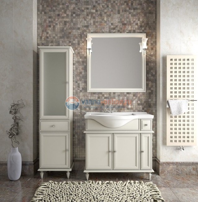 Шкаф пенал Opadiris Санрайз 45 L/R Z0000006606/Z0000006539 Слоновая кость Шкаф пенал Opadiris Санрайз 45 L/R Z0000006606/Z0000006539 Слоновая кость