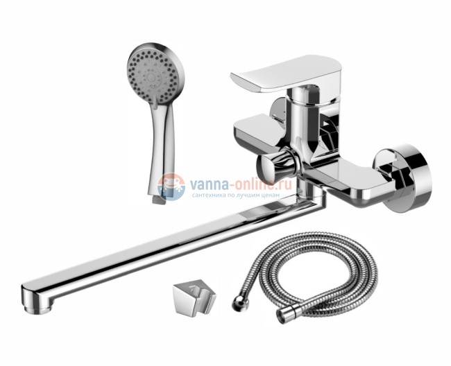Смеситель Agger Happy A0421100 для ванны и душа, хром