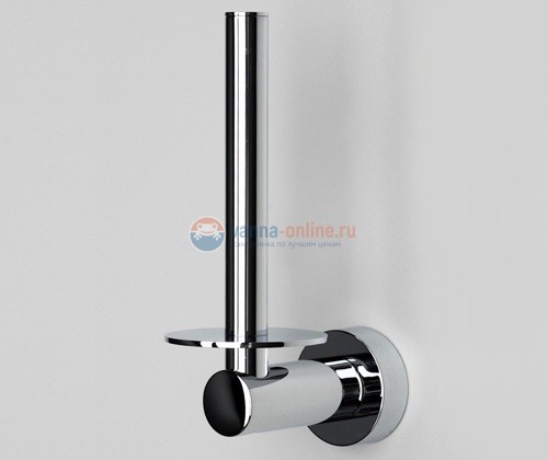 Держатель для туалетной бумаги WasserKRAFT Donau 9497, вертикальный