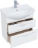 Тумба под раковину Aquanet Ирвин 65, 203969, белый глянец