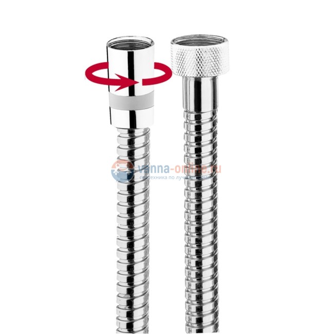 Шланг душевой латунный Bossini Doppia A00048D.030.1, 175 см