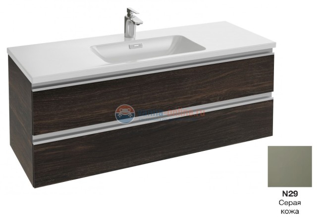 Тумба под раковину Jacob Delafon Vox 120 EB2021-RA-N29, серая кожа