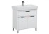 Тумба под раковину Aquanet Гретта new 80 233580, 1 ящик, 2 дверки, цвет - белый