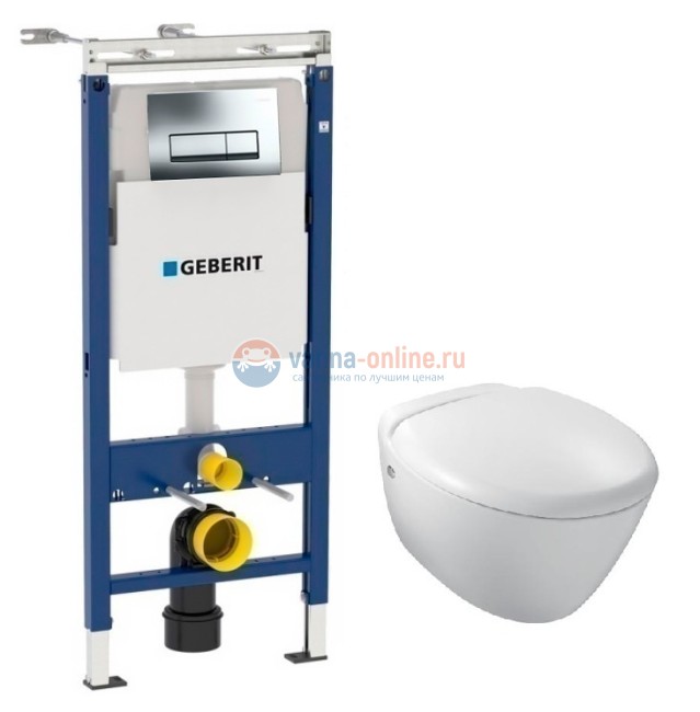 Инсталляция Geberit с унитазом Jacob Delafon Presquile E4440-00, сиденье микролифт, комплект Инсталляция Geberit с унитазом Jacob Delafon Presquile E4440-00, сиденье микролифт, комплект