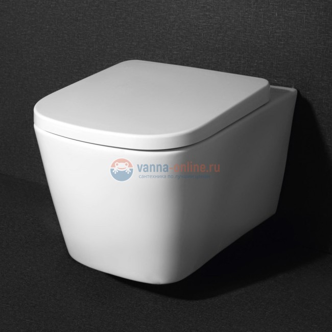 Подвесной унитаз BelBagno Albano BB120CHR, безободковый Подвесной унитаз BelBagno Albano BB120CHR, безободковый