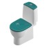 Напольный унитаз Sanita Luxe Best Color Motion Sea BSTSLCC08120522 крышка микролифт Напольный унитаз Sanita Luxe Best Color Motion Sea BSTSLCC08120522 крышка микролифт