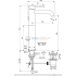 Смеситель для раковины с удлиненным корпусом Ideal Standard CERALINE BC194XG