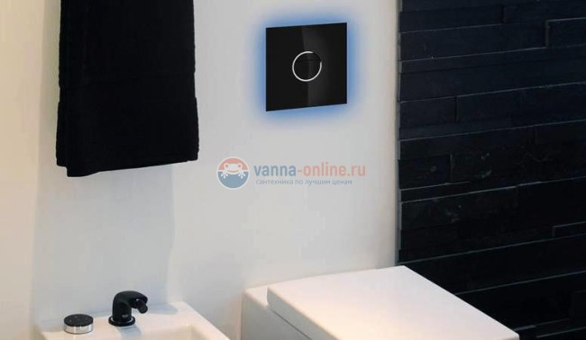 Панель Grohe Ondus Digitecture 38915KS0, черный бархат